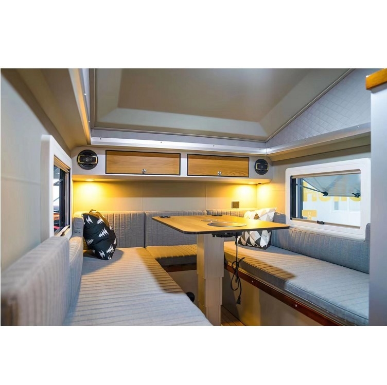 16ft Off-Road Folding Camper Trailer mit einer Kapazität von 2 Erwachsenen & 2 Kinder Reisetrailer