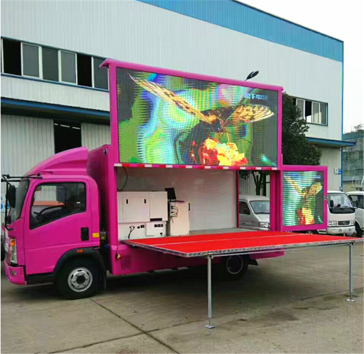 Mobiler Werbungslkw P8 4x2 Digital 120HP LED mit Stadium