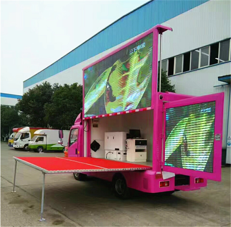 Mobiler Werbungslkw P8 4x2 Digital 120HP LED mit Stadium