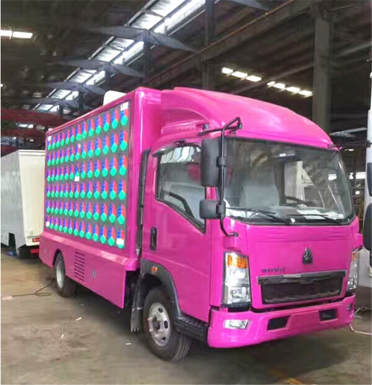 Mobiler Werbungslkw P8 4x2 Digital 120HP LED mit Stadium