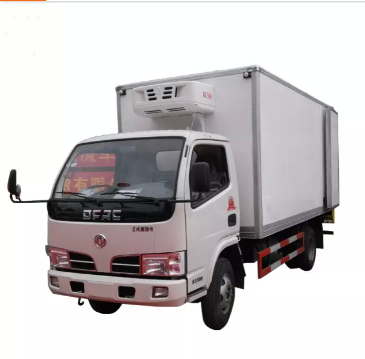 Kühlschrank-Kasten-LKW Dongfeng des Gefrierschrank-4*2 5 Tonnen Grad -5 bis -15