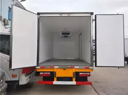 Kühlschrank-Kasten-LKW Dongfeng des Gefrierschrank-4*2 5 Tonnen Grad -5 bis -15