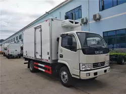 Kühlschrank-Kasten-LKW Dongfeng des Gefrierschrank-4*2 5 Tonnen Grad -5 bis -15