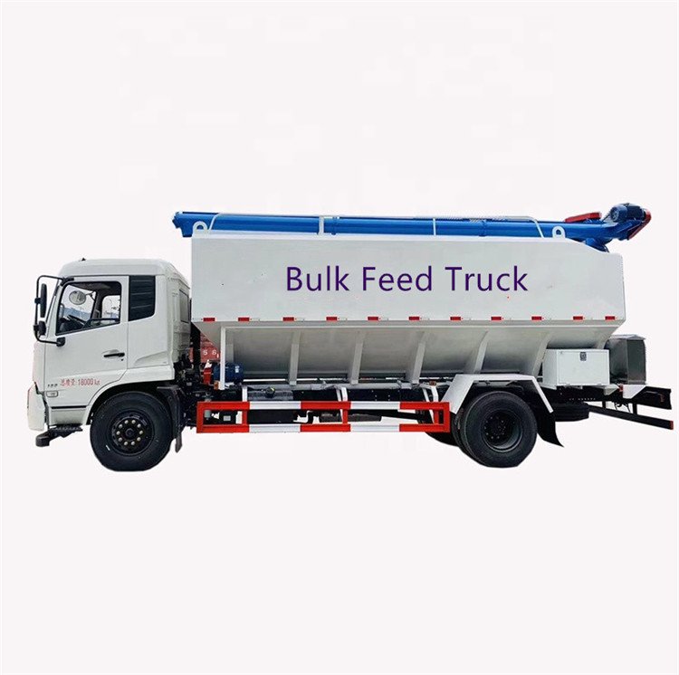 10 Dieselkraftstoff-Art Ton Bulk Feed Truck Delivery-LKW-90km/H 4x2