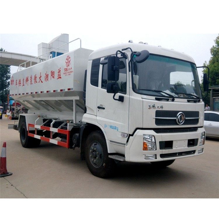 10 Dieselkraftstoff-Art Ton Bulk Feed Truck Delivery-LKW-90km/H 4x2