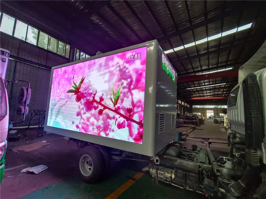 P5 P6 Werbung Digital Billboard Mobile LED Display Lkw Outdoor Vollfarbe mit Generator