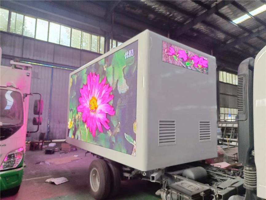 P5 P6 Werbung Digital Billboard Mobile LED Display Lkw Outdoor Vollfarbe mit Generator