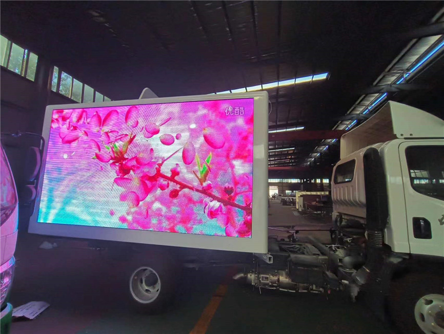 P5 P6 Werbung Digital Billboard Mobile LED Display Lkw Outdoor Vollfarbe mit Generator
