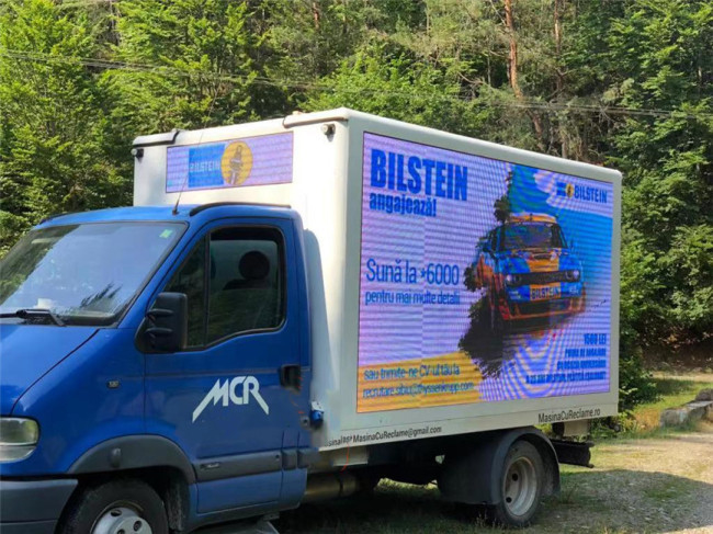 P5 P6 Werbung Digital Billboard Mobile LED Display Lkw Outdoor Vollfarbe mit Generator