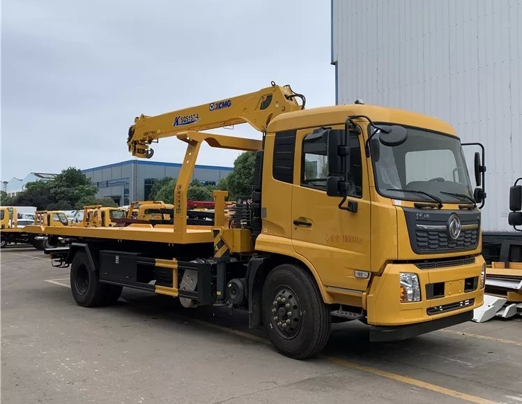 8 - 10 Tonnen Autovernichter Schleppwagenplattform 6.3T Radstütze 4500mm Schwerlastschleppwagen