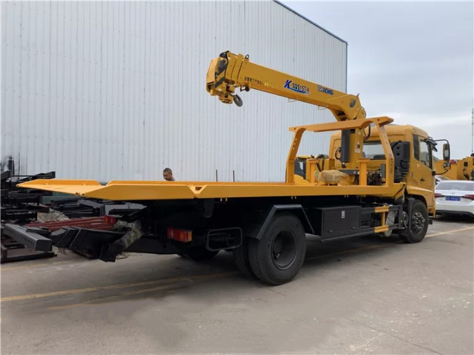 8 - 10 Tonnen Autovernichter Schleppwagenplattform 6.3T Radstütze 4500mm Schwerlastschleppwagen
