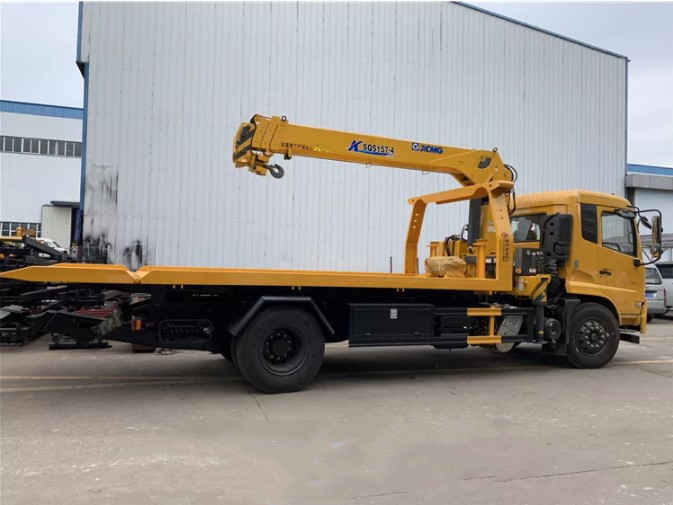 8 - 10 Tonnen Autovernichter Schleppwagenplattform 6.3T Radstütze 4500mm Schwerlastschleppwagen