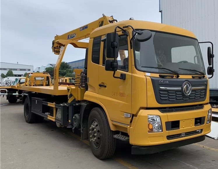 8 - 10 Tonnen Autovernichter Schleppwagenplattform 6.3T Radstütze 4500mm Schwerlastschleppwagen