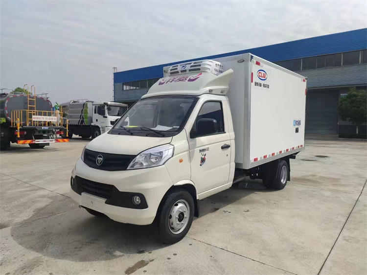 6 kleiner Gefrierschrank-LKW Rad Foton Mini Refrigerator Truck 110km/H in Dubai