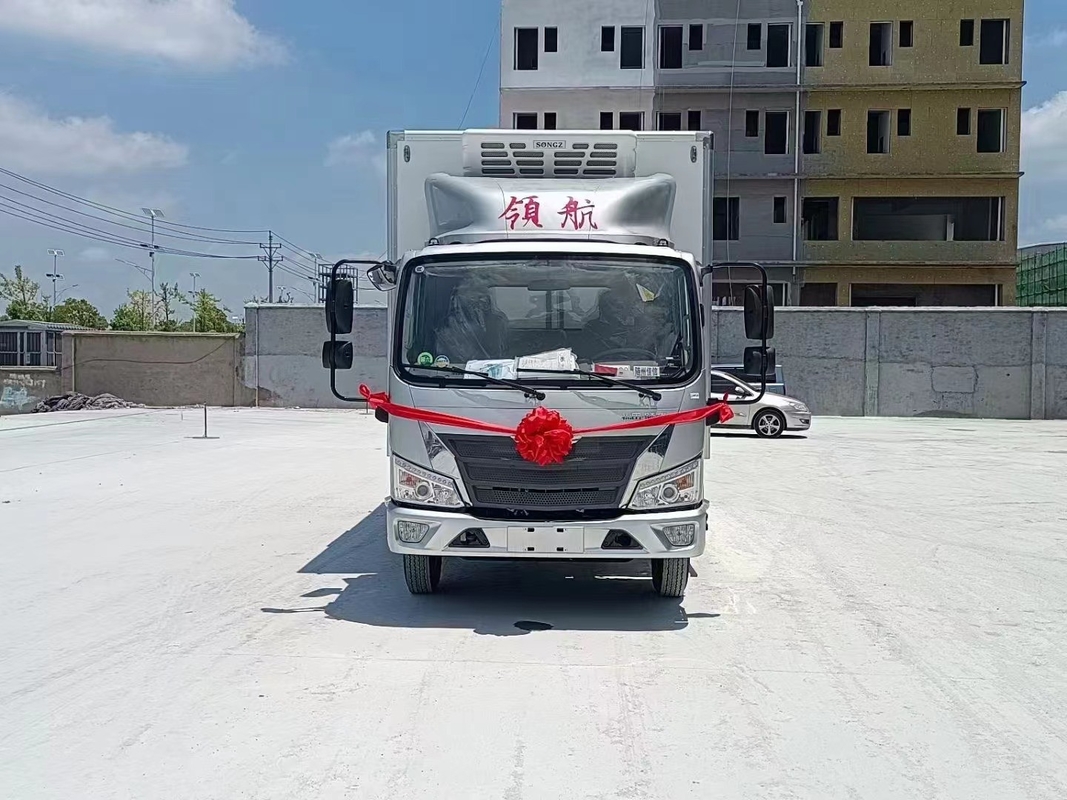 3 Tonnen Eisbox-Lkw 130 PS Kühlfahrzeug für den Transport von Eiscreme mit China Iso Ccc