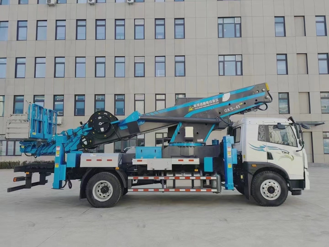 Pritschenwagen 6 der Luftarbeit-140KW fahrbarer EURO 3 Dieseleimer-LKW