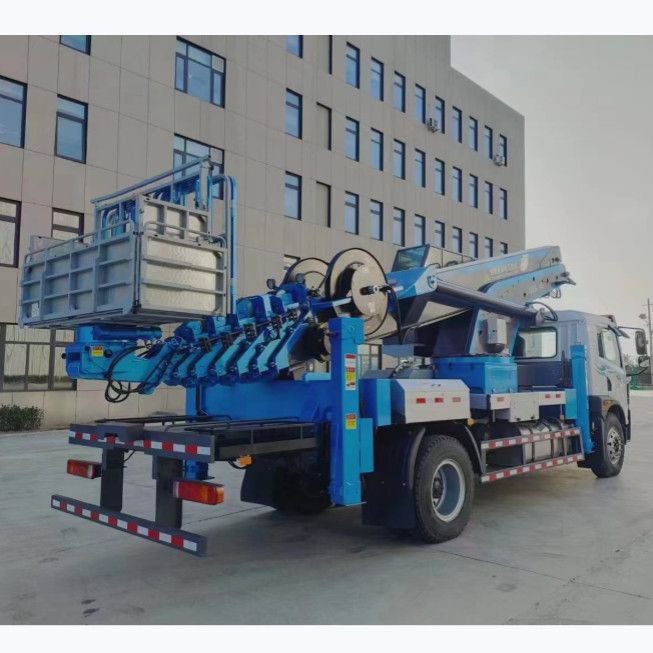 Pritschenwagen 6 der Luftarbeit-140KW fahrbarer EURO 3 Dieseleimer-LKW