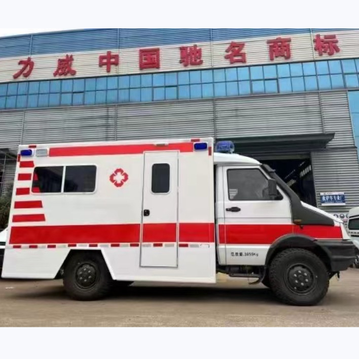 130 km/h Krankenhaus-ICU-Fahrzeug IVECO Transport Ambulanz für Notfallmedizin