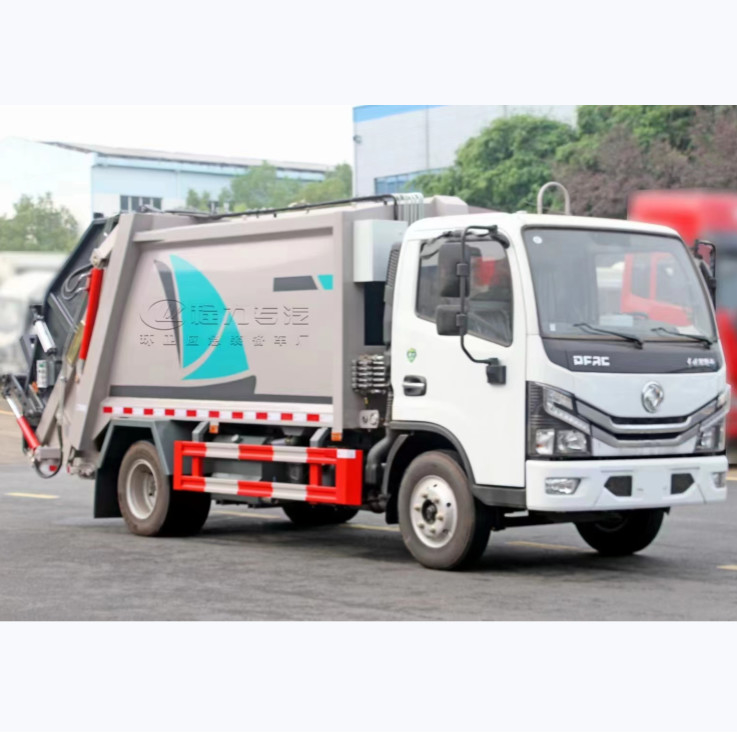 2023 Neuer Dongfeng Min Müll Sammelwagen zum Verkauf 7m3 Verdichter Müllwagen
