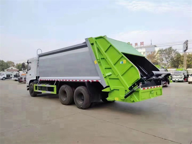 Müllwagen Waschmaschine Dongfeng 5995 kg Verdichter Müllwagen mit Carbon-Stahl-Chassis