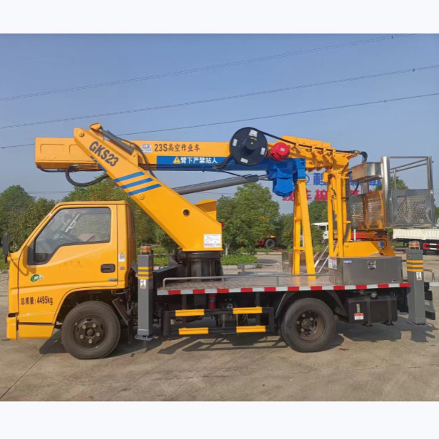 23 m JMC Luftliftfahrzeug Bruttogewicht von 4495 kg Luftplattform-Lkw