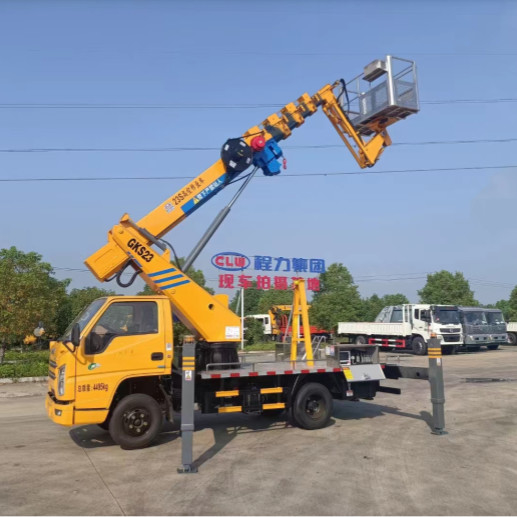 23m Luftarbeitsplattform-Lkw mit QuanChai Q23-132E60 2,89L Hubraum