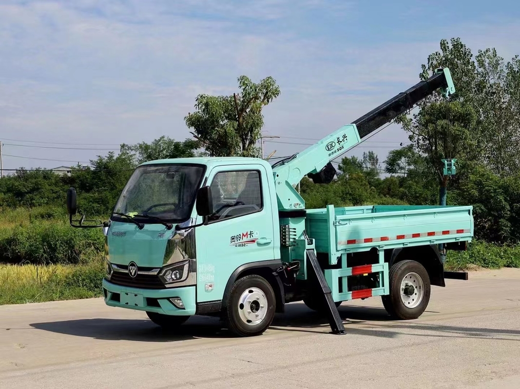 850-1150 mm Installation Raumfahrzeug Montierter Kran mit geradeem 4-Arm-Teleskop-Boom
