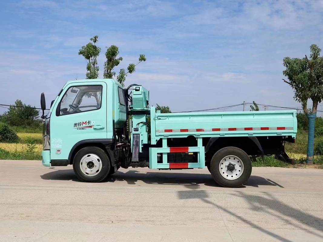 850-1150 mm Installation Raumfahrzeug Montierter Kran mit geradeem 4-Arm-Teleskop-Boom