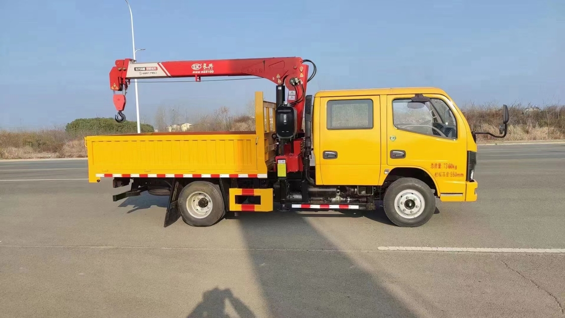 DF 3-Personen-Sitz-LKW-Kran mit RHD-Antrieb und 6 Reifen