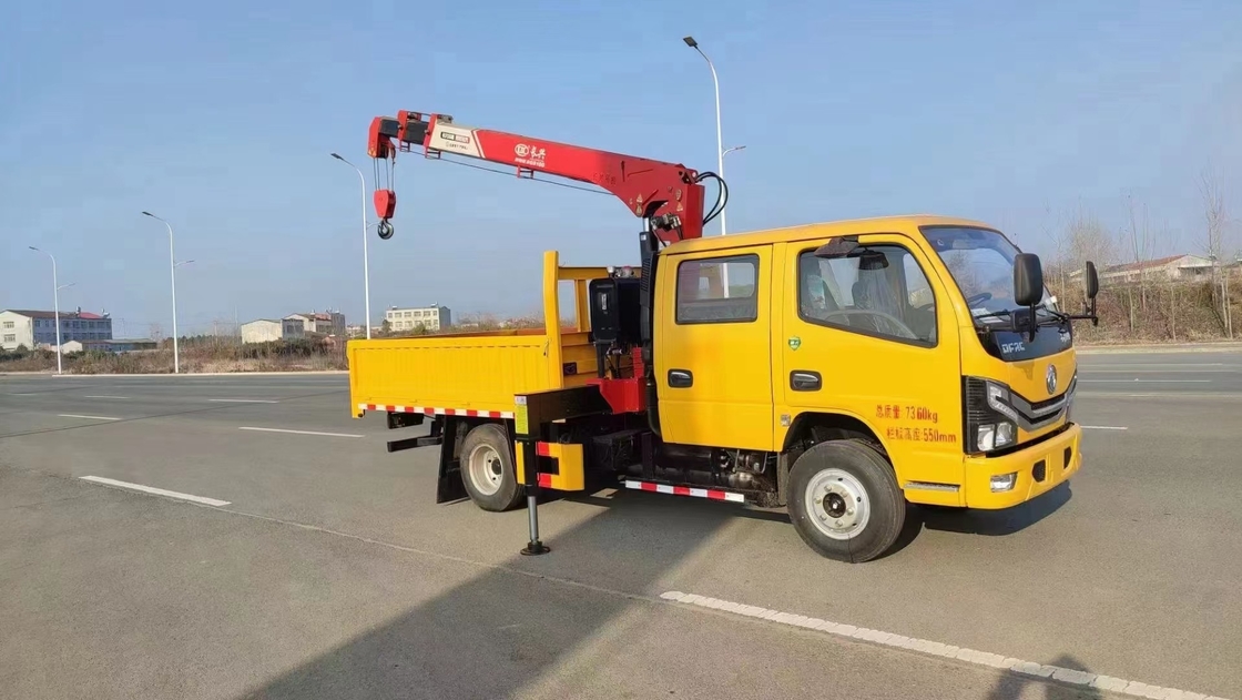 DF 3-Personen-Sitz-LKW-Kran mit RHD-Antrieb und 6 Reifen
