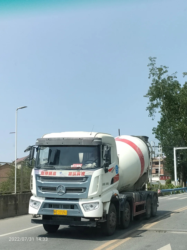 Sinotruk Howo Betonmischfahrzeug CKD / SKD mit Versorgungskapazität von 15-20 Tonnen