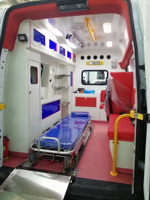 2024 Neuer Krankenwagen Preis 4*2 Dieselmotor Manuelle Abteilung Typ Krankenwagen