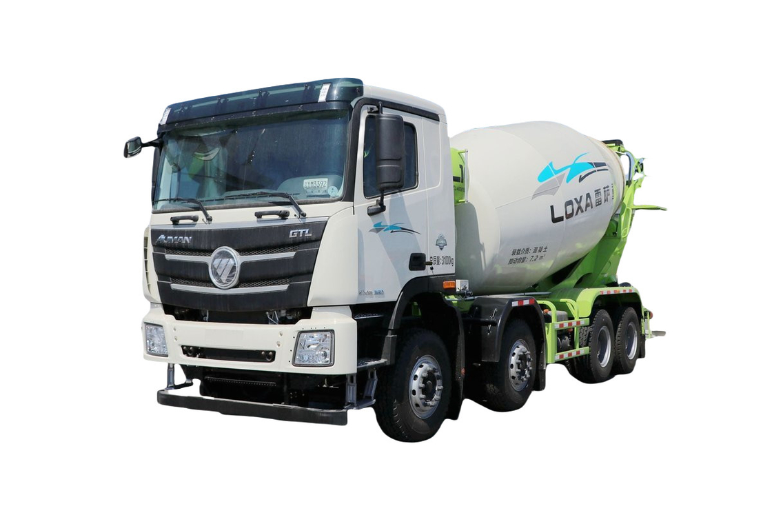Foton 8*4 Zementlastwagen 12m3 Dieselzementbetonmischer mit Pumpe zum Verkauf