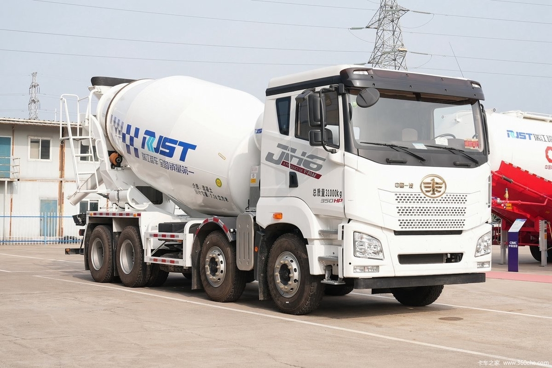 Euro 5 12 Räder Zementmischer Lkw 12m3 Dieselzement Beton Lkw mit Pumpe zum Verkauf