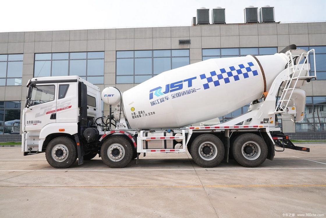 Euro 5 12 Räder Zementmischer Lkw 12m3 Dieselzement Beton Lkw mit Pumpe zum Verkauf