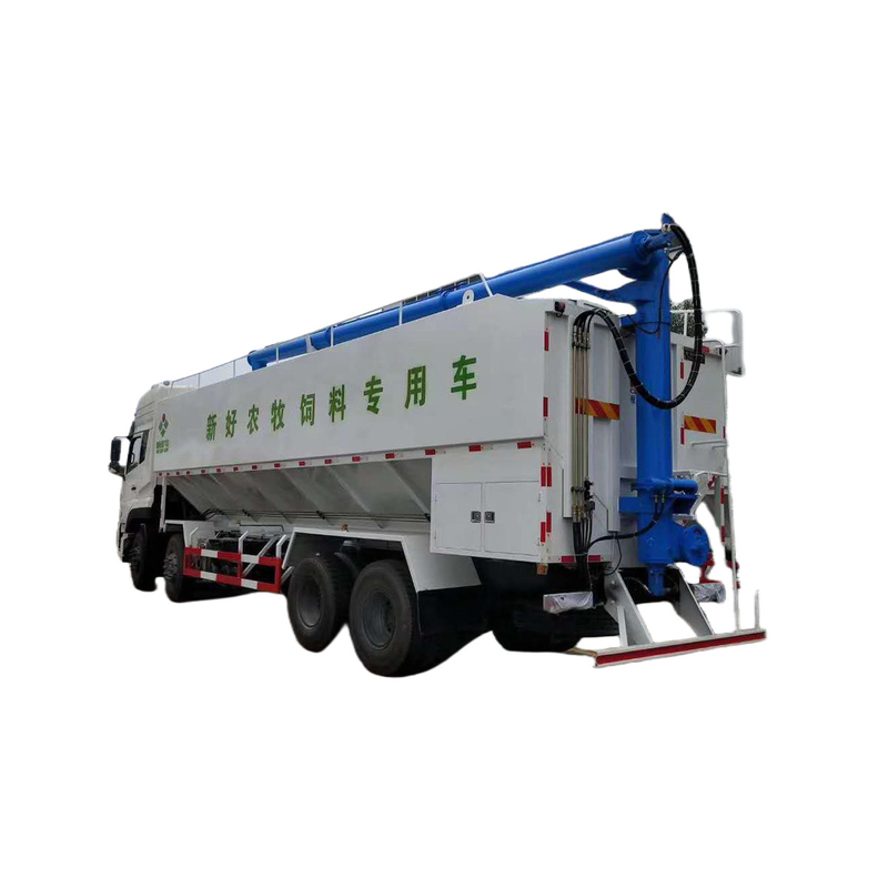 Dongfeng Transportfahrzeug für Tierfutter 7700*2500*3550mm Euro 5 Lastenfutter entladen