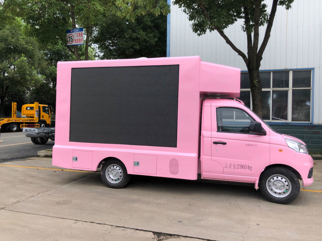Mobiler LED Werbungs-LKW Foton mit dem Schleifen-Belüftungs-Kühlsystem klein
