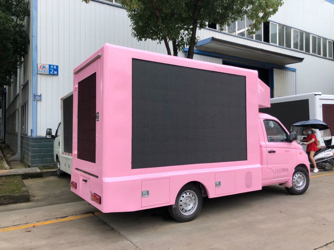 Mobiler LED Werbungs-LKW Foton mit dem Schleifen-Belüftungs-Kühlsystem klein
