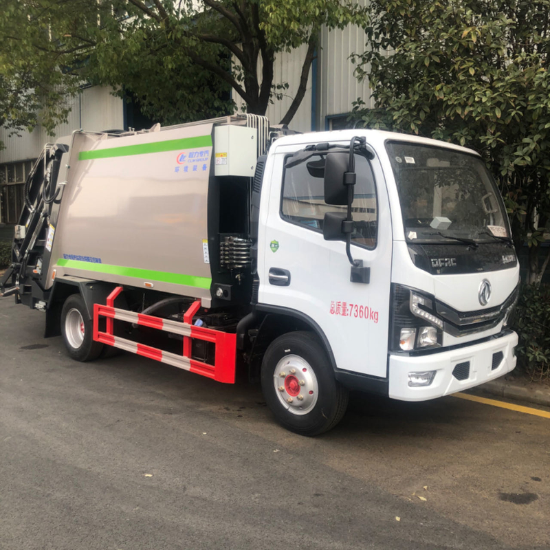 2023 Neuer Dongfeng Min Müll Sammelwagen zum Verkauf 7m3 Verdichter Müllwagen