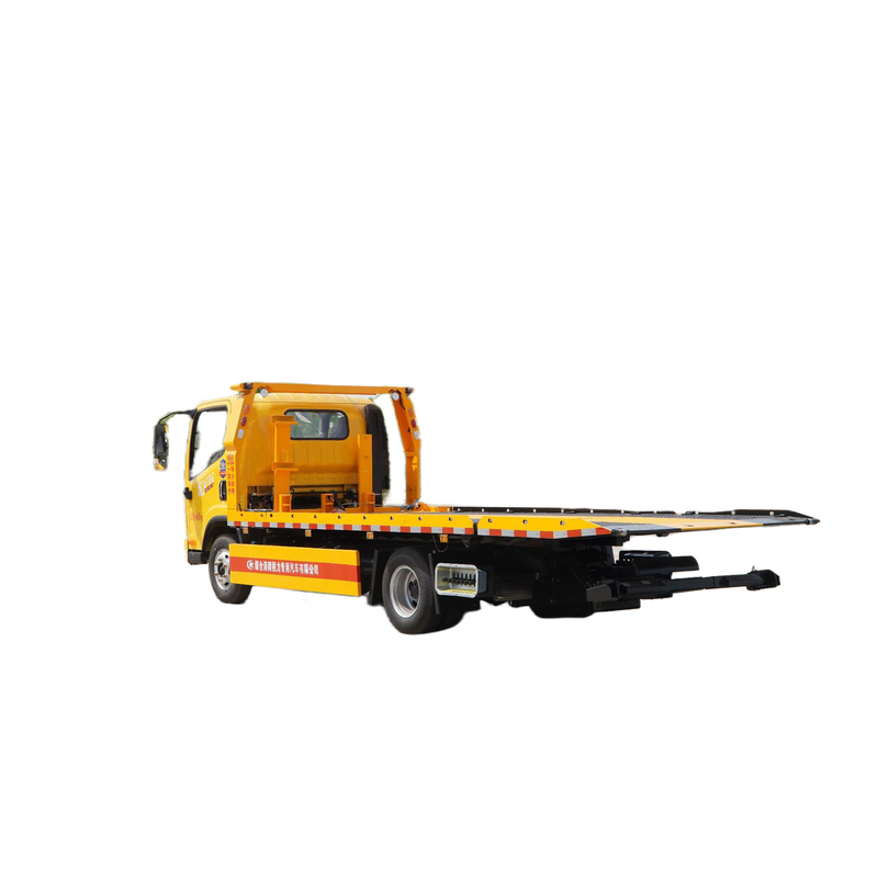 6 Räder Flachbett Wrecker Truck JAC / 4 Tonnen Winch Schleppwagen zum Verkauf