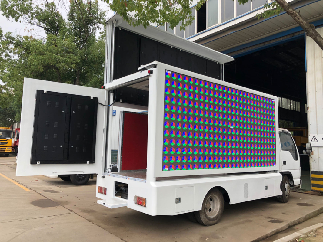 Isuzu Led Display Box Truck Pixel Pitch 8mm Mobile Led Screen Billboard Truck Werbung Led Truck zum Verkauf