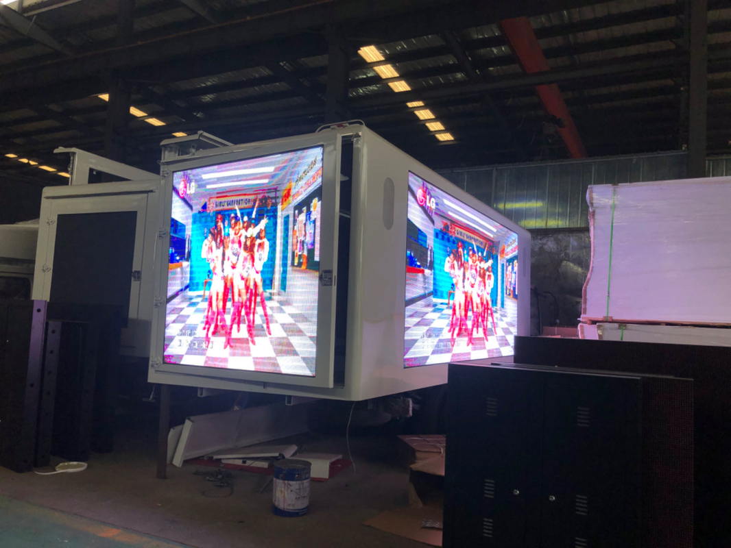 angepasste P4 digitale LED-Bildschirmbox für Lkw-montierte Pixelpitch 6 mm