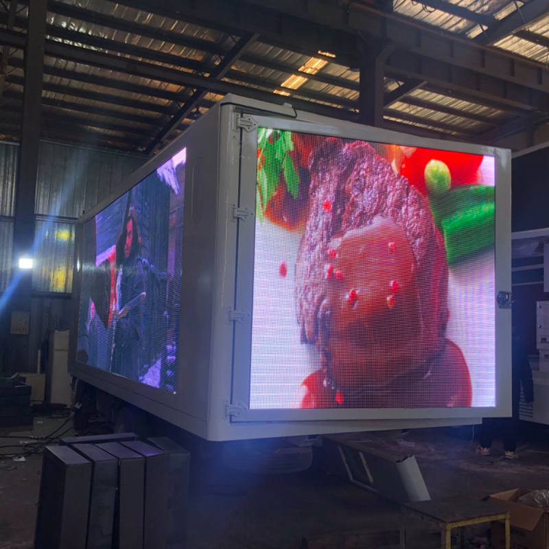 12.5ft*5.6ft P4 P5 P6 Outdoor LED Display Billboard Box 2500kg Kapazität