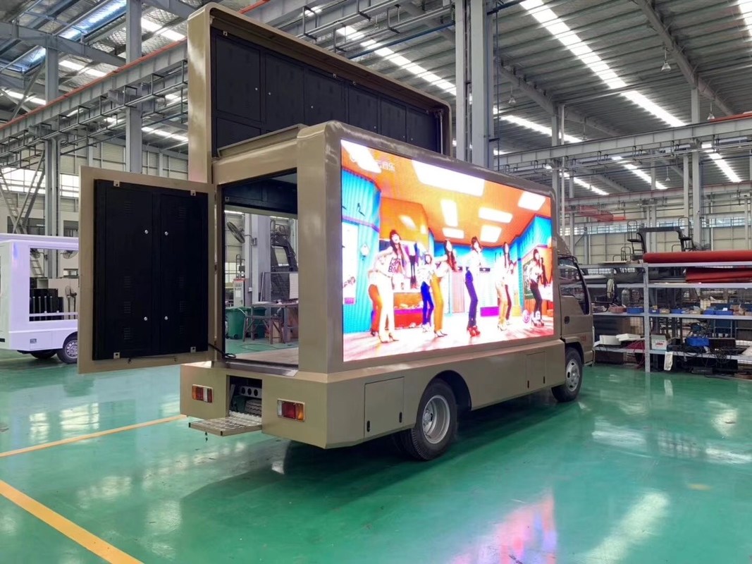 LED-Bildschirm Auto und Audio Außenwerbung Roadshow Bühnenwagen Diesel Manual