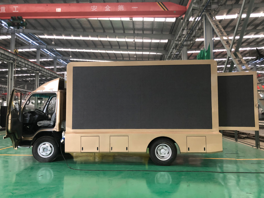 Wasserdicht Vollfarbe P3 P4 Bildschirm Mobilwerbewagen Außen Led Display Bühnenwagen