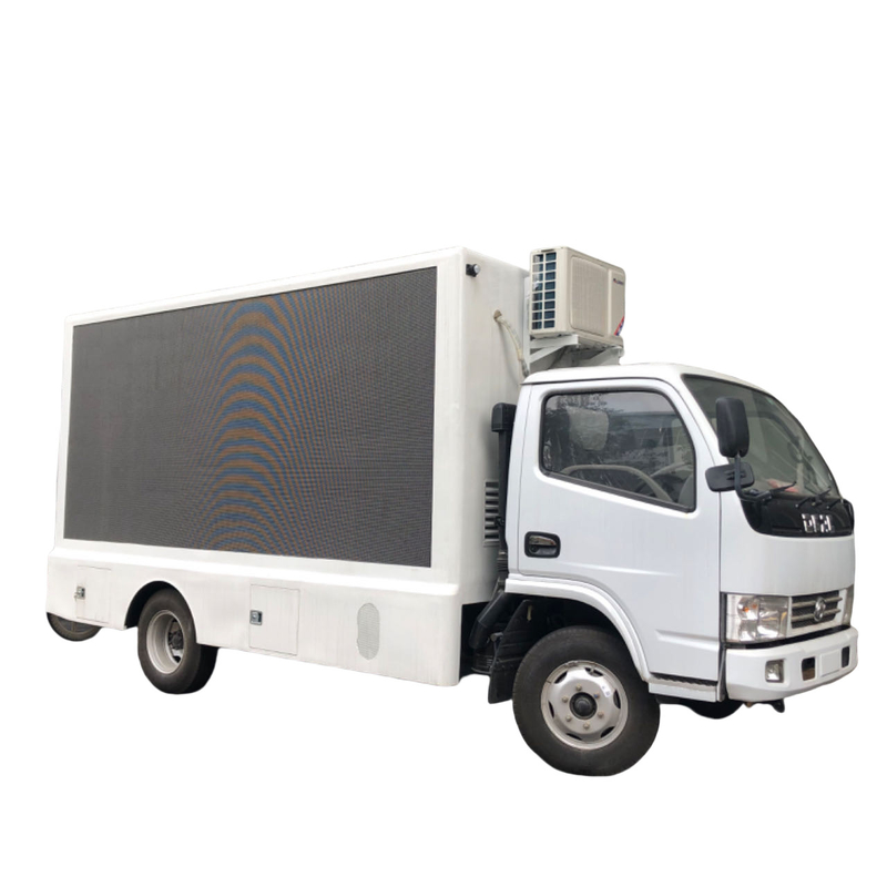 4x2 P4 Dongfeng LED-Bildschirm auf Lastwagen Euro 5 Euro 6 LHD LED mobile Anzeigefahrzeug