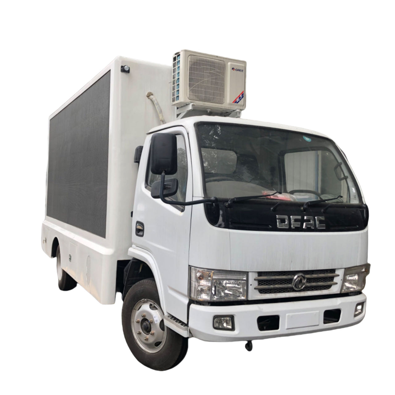 4x2 P4 Dongfeng LED-Bildschirm auf Lastwagen Euro 5 Euro 6 LHD LED mobile Anzeigefahrzeug
