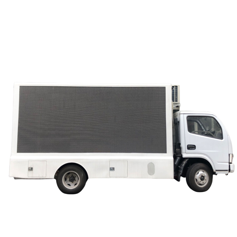 4x2 P4 Dongfeng LED-Bildschirm auf Lastwagen Euro 5 Euro 6 LHD LED mobile Anzeigefahrzeug