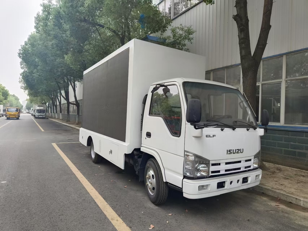 Full Color P5 P6 Mobile LED Billboard Trucks Isuzu mobile digitale Plakatfahrzeug