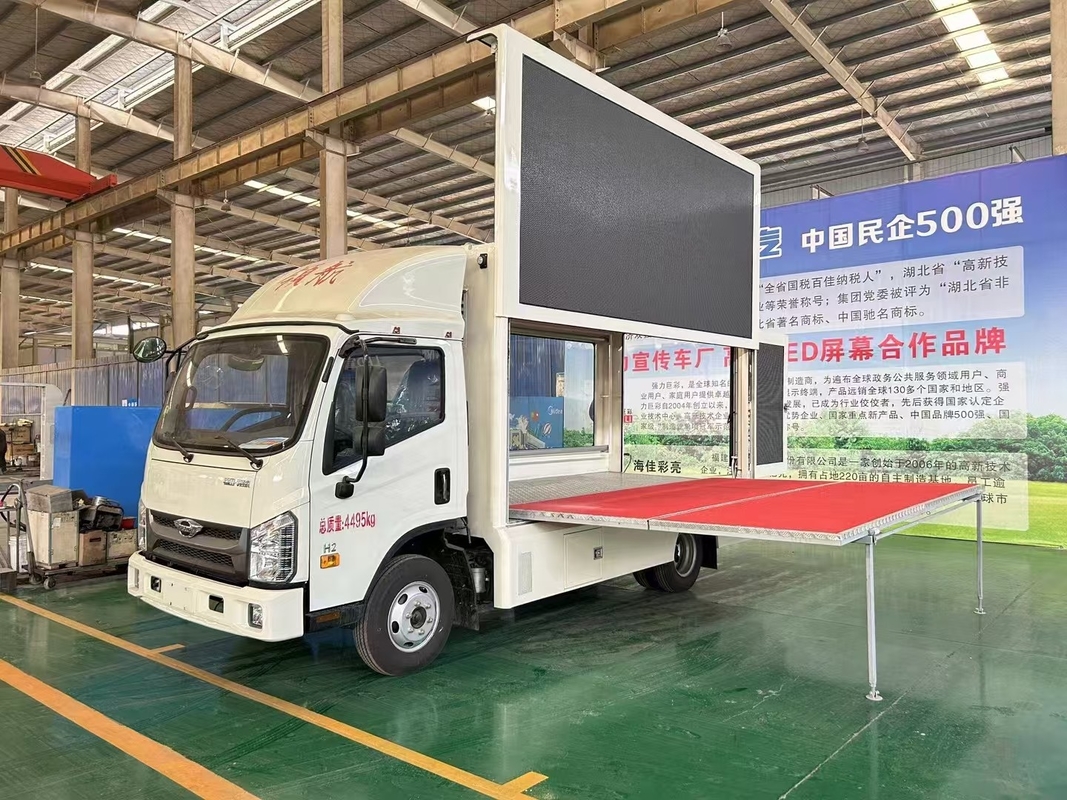 Foton 4X2 Mobile Led Truck Werbung Wasserdicht P4 P5 P6 Außenfahrzeug Led Display